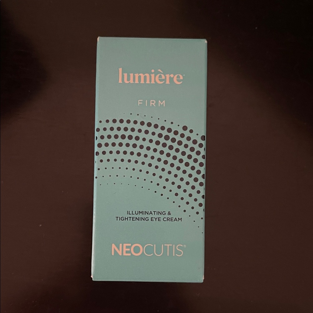 Lumiere Firm Eye Cream - Teal and Gold